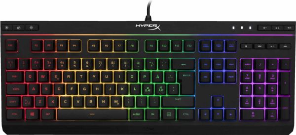 HP HyperX Alloy Core RGB  gaming-tastatur (norsk layout)