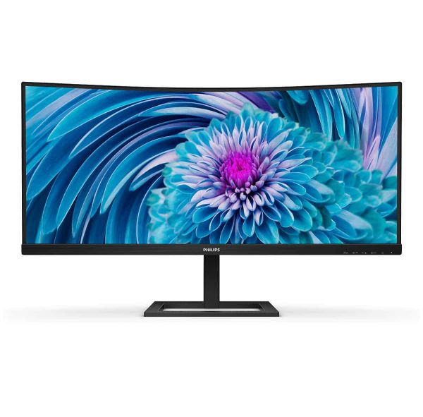 Philips Philips E Line 346E2CUAE/00 computerskærm 86,4 cm (34") 3440 x 1440 pixel Wide Quad HD+ LCD Sort