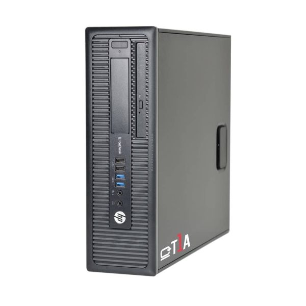 T1A T1A HP EliteDesk 800 G1 Refurbished Intel® Core™ i5 i5-4570 8 GB DDR3-SDRAM 240 GB SSD Windows 10 Pro SFF PC Sort