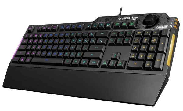 ASUS ASUS TUF Gaming K1 tastatur Spil USB Sort