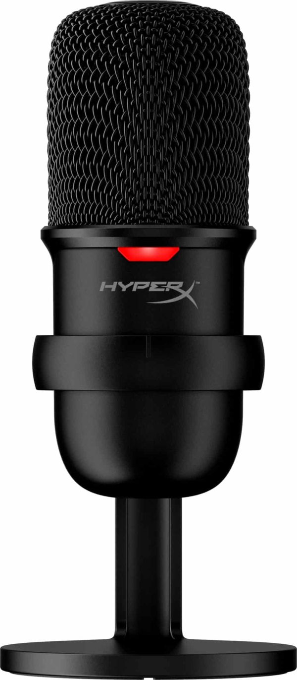 HP HyperX SoloCast - USB Microphone (Black) Sort Pc-mikrofon