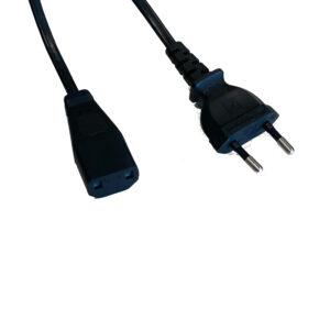 Strømkabel IEC320-2 EU 230v Sort - Tangent