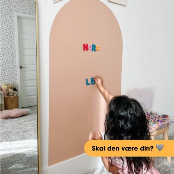 KidsBoard - Kreativ Magnettavle til børn - Blush - Tech-shoppen.dk