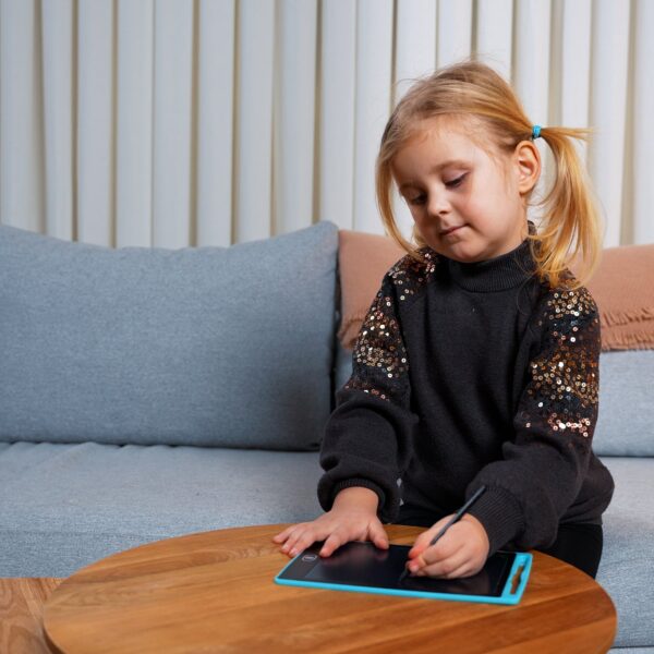 LCD Tegnetablet til børn (inkl. tegnepen) - Lyseblå - tech-shoppen.dk