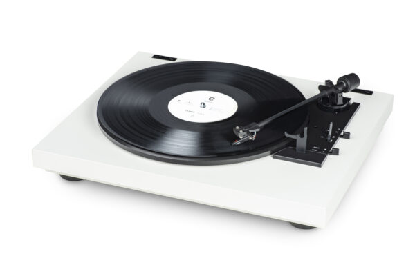 Pro-Ject A1 OM10 Automatisk Pladespiller Hvid - Pro-Ject