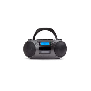 AIWA Boomblaster FM, Kassette, Bluetooth og CD Sort - AIWA