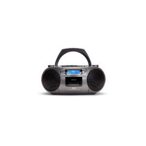 AIWA Boomblaster DAB+, Kassette, Bluetooth og CD Grå - AIWA