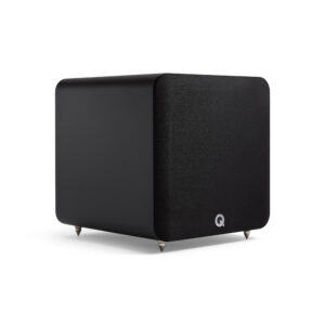 Q Acoustics QSUB100 Subwoofer Sort Satin - Q Acoustics