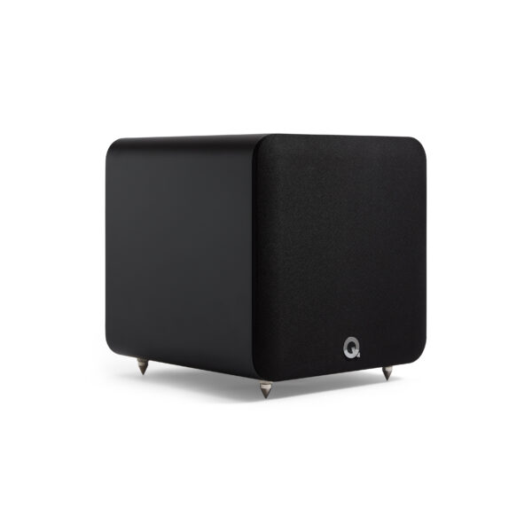 Q Acoustics QSUB80 Subwoofer Sort Satin - Q Acoustics