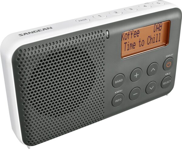Sangean DPR-64 DAB+ Radio Hvid - Sangean