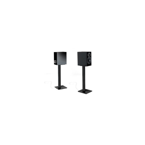 NorStone Esse Højttalerstand Satin Sort Par - NorStone