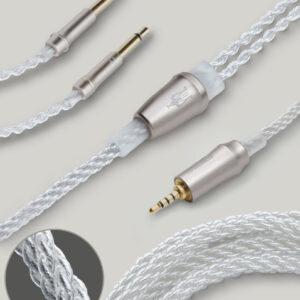 Meze 99 Series 2.5MM Silver Balanceret Opgraderingskabel - Meze