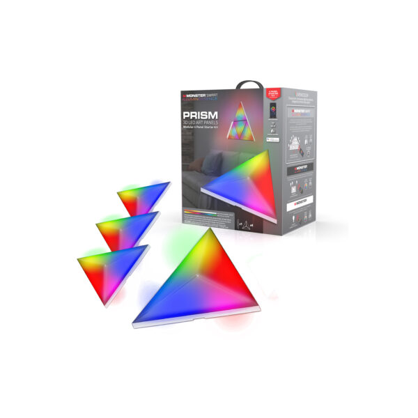 Monster Illuminessence Prism Startpakke med 4 paneler - Monster