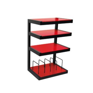 NorStone Esse Vinyl Møbel Rød - Satin Sort - NorStone