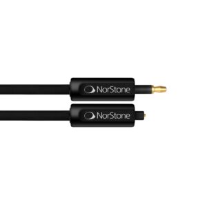 NorStone Arran Minijack Optisk 0.75 m (toslink til mini toslink) - NorStone