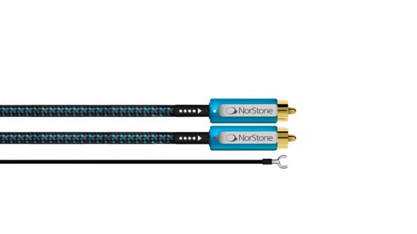 NorStone Skye RCA Stereo Kabel med Stelkabel 1.5 m - NorStone