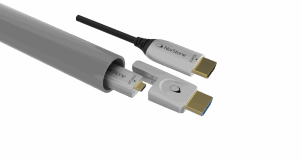 NorStone Optisk Langedistance HDMI Kabel 60 m - NorStone