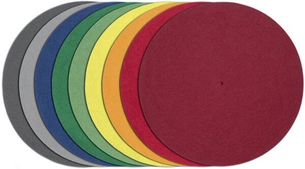 Pro-Ject Felt Mat 300MM Dark Red - Pro-Ject