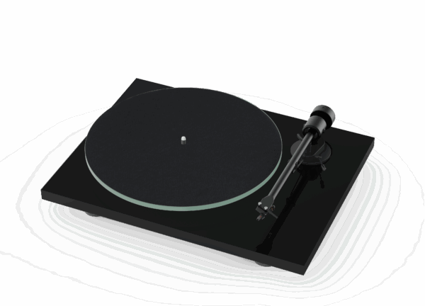Pro-Ject T1 EVO BT Sort Piano  OM10 - Pro-Ject