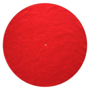 Pro-Ject Felt Mat 300MM Red - Pro-Ject