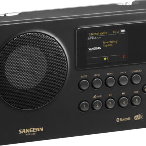 Sangean WFR-28BT FM, DAB+ og Internetradio Sort - Sangean