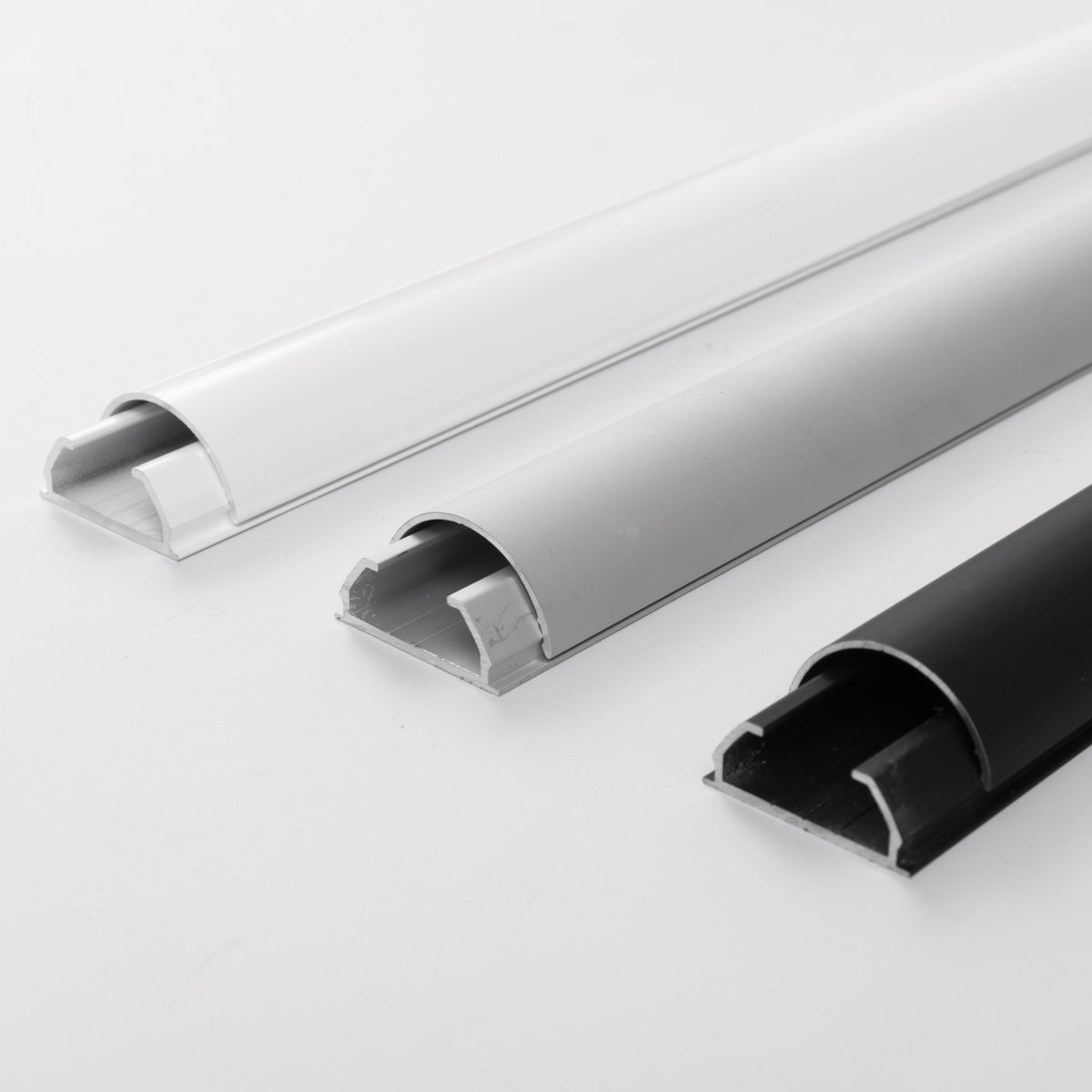 Bosscom Cable Cover - 33mm - 0,75m - Alu - Bosscom