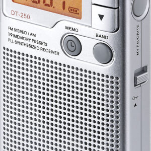 Sangean DT-250 Pocket Radio Silver - Sangean