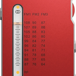 FiiO RR11 Bærbar FM-Radio og USB-DAC Rød - FiiO