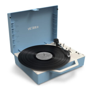 Victrola VSC-725SB Re-Spin Kuffert Pladespiller Light Blue - Victrola