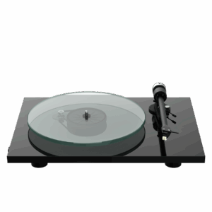 Pro-Ject T2 Wireless Sumiko Rainier Sort Piano - Pro-Ject