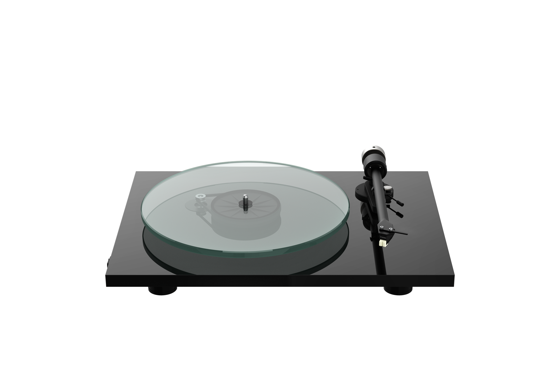 Pro-Ject T2 Wireless Sumiko Rainier Sort Piano - Pro-Ject