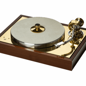 Pro-Ject The Classic Reference Acacia - Brass (uden pickup) - Pro-Ject