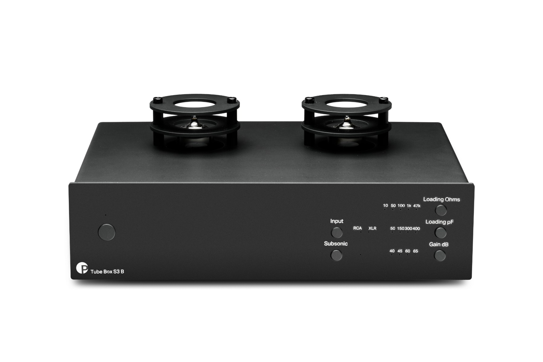 Pro-Ject Tube Box S3 B Forforstærker Sort - Pro-Ject