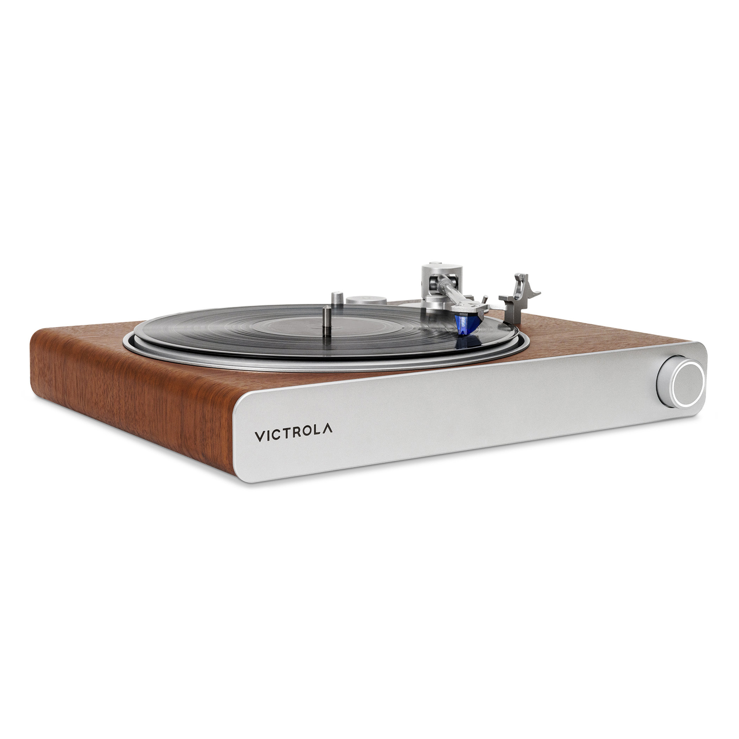 Victrola VPT-4000 Sapphire Walnut - Works with Sonos - Victrola