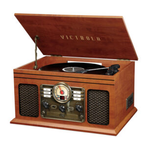 Victrola VTA-200B Hawthorne Mahogany - Victrola