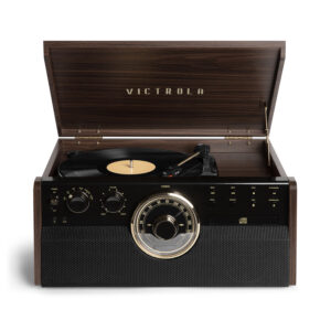 Victrola Empire 6-i-1 Musik System Espresso - Victrola