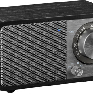 Sangean WR-7 PLUS Kompakt Genopladelig Radio Midnight Oak - Sangean