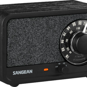 Sangean WR-8 Genopladelig Retro Radio Midnight Oak - Sangean