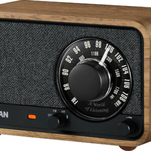 Sangean WR-8 Genopladelig Retro Radio Vintage Walnut - Sangean